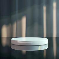 A white object on a table photo