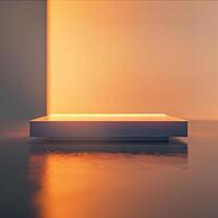 A white rectangular object photo