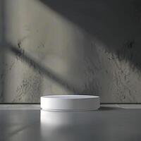 A white object on a table photo