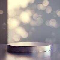 A white object on a table photo