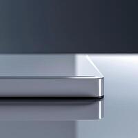 Beautiful Of 3d Realistic Of Empty podium mockup stage realistic for Product Showcase photo