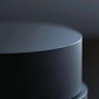 A black object sitting on top of a table photo