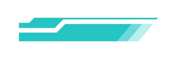 Futuristic lower third interface illustration. overlay element. vector
