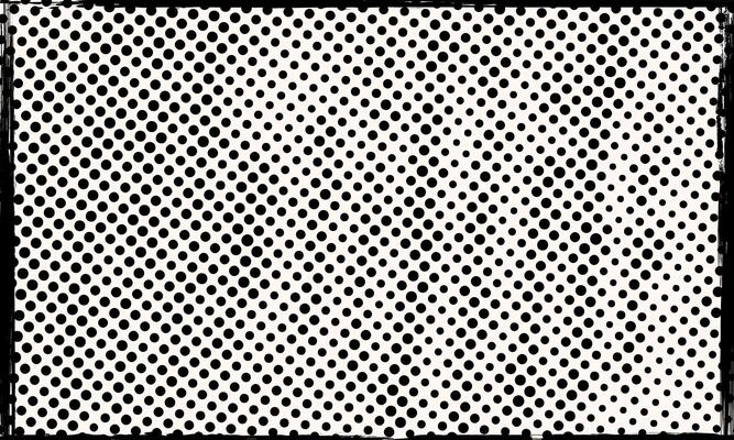 Abstract Textured Dotted Halftone Retro Paper Print Texture Brush Stroke Frame Wallpaper