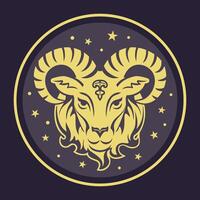 Aries Zodiac Sign A Unique Artistic Representation Exploring Its Various Aspects and Meanings. astrological signs, celestial objects, astrology, mystical, space, predict the future vector