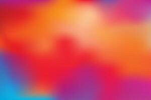 Multiple vivid vibrant color gradient texture modern background vector
