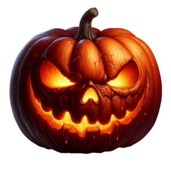 uma assustador fogo dia das Bruxas abóbora com uma face este diz dia das Bruxas em isto. png