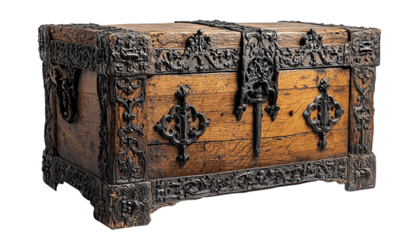 transparent gotisch Truhe png