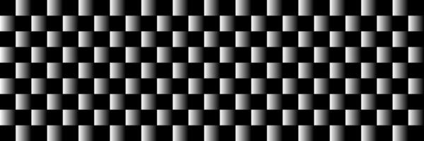 Seamless black and white checkered pattern with gradient effect. Ideal for backgrounds, wallpapers, textile designs, and digital artwork. vector