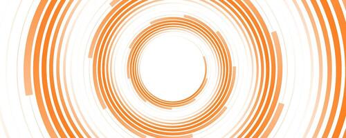 Orange white abstract background overlap layer on bright space with circles effect decoration. Modern banner with lines style. Graphic design element stripes concept for flyer, card, or brochure cover vector