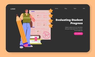 Evaluating Student Progress Utilizing Innovative Methods and Techniques for Improvement vector