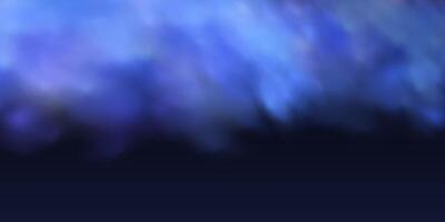 Panoramic abstract pink blue sky background. Skyscape with fluffy clouds. Gradient fantasy paradise background. vector