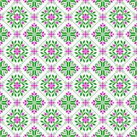 Cross Stitch Patterns - Easy Stitching Patterns in Illustrated Format - Download Now Geometric Art Patterns Designs Floral Patterns for Fabric, Throws, Clothes, Decorations, Curtains vector