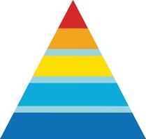 3d render of a pyramid vector