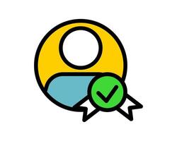 Illustration of a buyer that is suggested based on activity or rating. vector