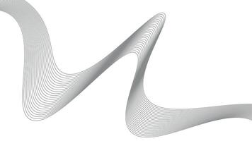 A wave pattern in silver on a white background vector