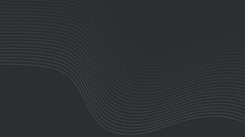 A black background with a wave pattern vector