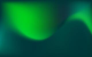 Glowing modern Green mesh gradient background vector