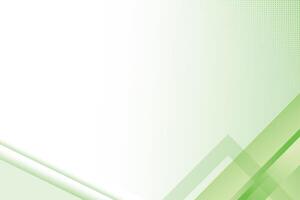 Abstract green background with lines or backdrop design for presentation slide vector