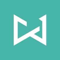 Letter W design idea with modern concept for business vector