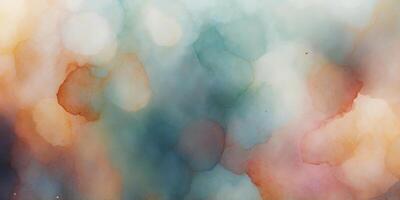 abstract watercolor background with space. photo