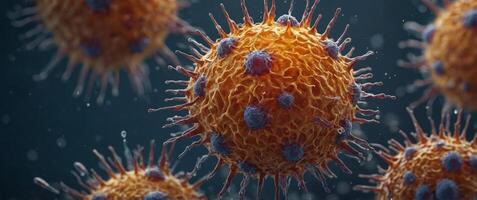 A macrophage engulfing oxidized lipids and damaged cells as part of the bodys immune response to oxidative stress. photo