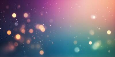 Abstract gradient background with stars and soft colors. photo
