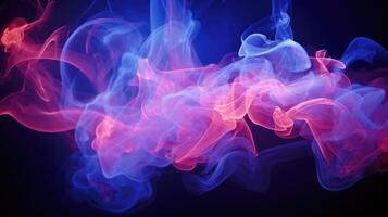 Mysterious tendrils of smoke twist and turn, taking on a life of their own in this otherworldly light painting. photo