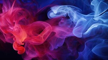 Smoke Symphony A symphony of colors in the form of swirling smoke, a true feast for the eyes. photo