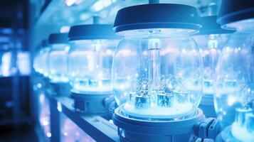 Through cryopreservation techniques, a laboratory is able to store and protect embryos for future use, ultimately improving their survival rates and aiding in the advancement of science. photo