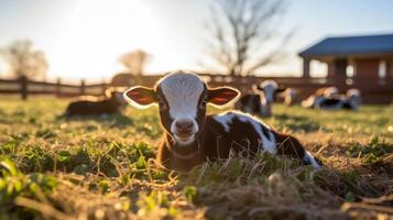 The sprawling veterinary complex serves as a crucial resource for farmers and ranchers, providing comprehensive care and support for their valuable livestock. photo