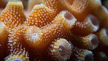 Closeup of a sea ss delicate forked tongue flicking out to sense its surroundings as it deftly navigates the maze of corals in the shallow waters photo