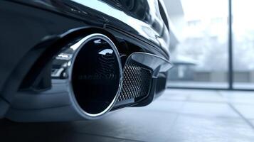 Zoomed in shot of the city cars air intake system illustrating its efficiency in taking in air for optimal performance photo