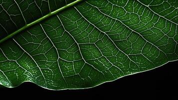 An upclose view of a trees leaves reveals the disruptive effects of artificial light on their growth and development, as they are unable to fully utilize their natural light cycle and may photo