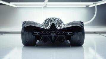 This footage reveals the intricate details of the underbodys diffuser responsible for creating a lowpressure area at the rear of the car allowing it to through the air mor photo