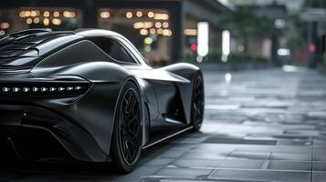 A detailed view of the matte finish highlights its ultrasmooth texture and gives the car a sophisticated and understated look photo