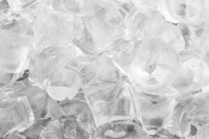 Ice cubes as background photo
