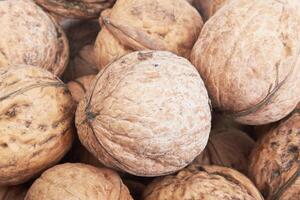 walnuts as background photo