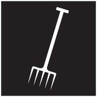 Pitchfork design template vector