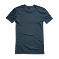 Plain dark gray tshirt isolated on transparent background png