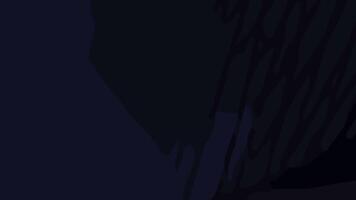 Aesthetic abstract composition with much unique combination of shapes and navy colors vector