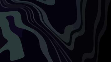 Aesthetic abstract composition with much unique combination of shapes and navy colors vector