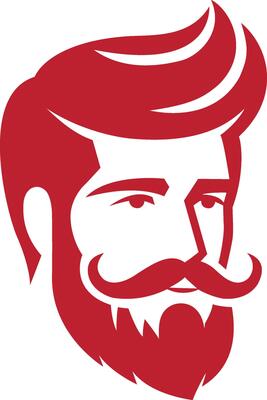 a man with a beard and mustache