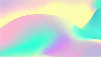 Colorful abstract gradient animation background video