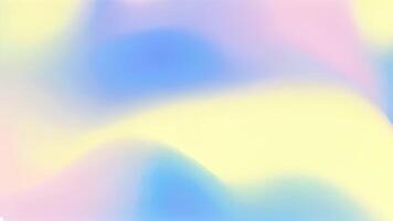 Colorful abstract gradient animation background video