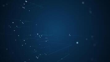 Abstract technology big data background concept. Motion of digital data flow. Transferring of big data. Transfer and storage of data sets , block chain, server, hi-speed internet. video