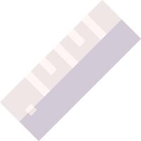 A ruler with a line on it vector