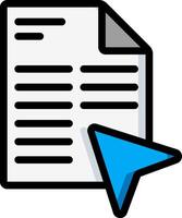 File illustration design vector