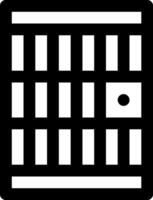 A black and white square with a square in the middle vector