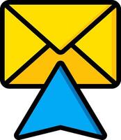 Email icon illustration vector